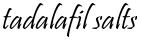 tadalafil salts